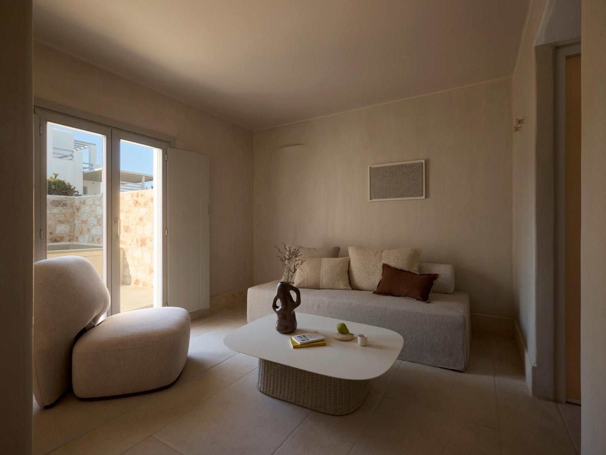 Akria Seaside Suites Naousa  Exterior foto